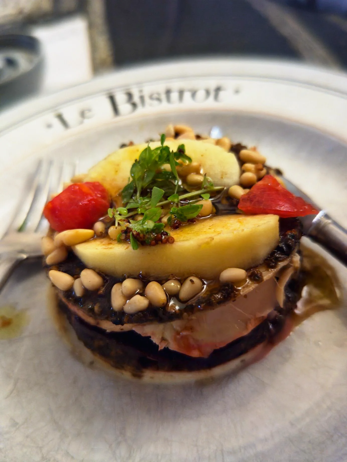 Recette : lasagnes de foie gras ร la moutarde ร lโail noir